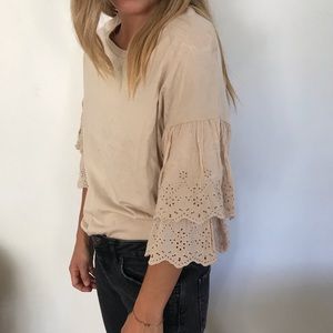 Top shop blouse Tan